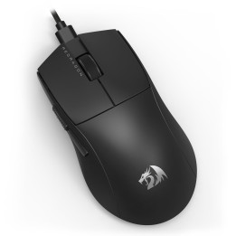 Геймърска мишка Redragon K1ng 1K M724, черна, 12400 DPI, Pixart PAW3327, 1000Hz - 1
