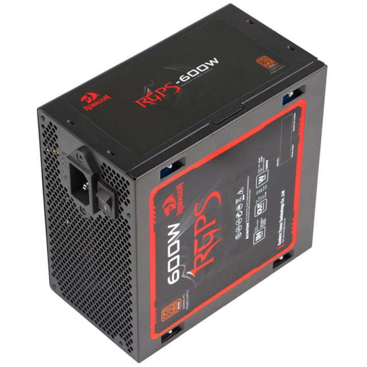 Захранване Redragon RGPS-600W, 600W 80 PLUS Bronze - 2
