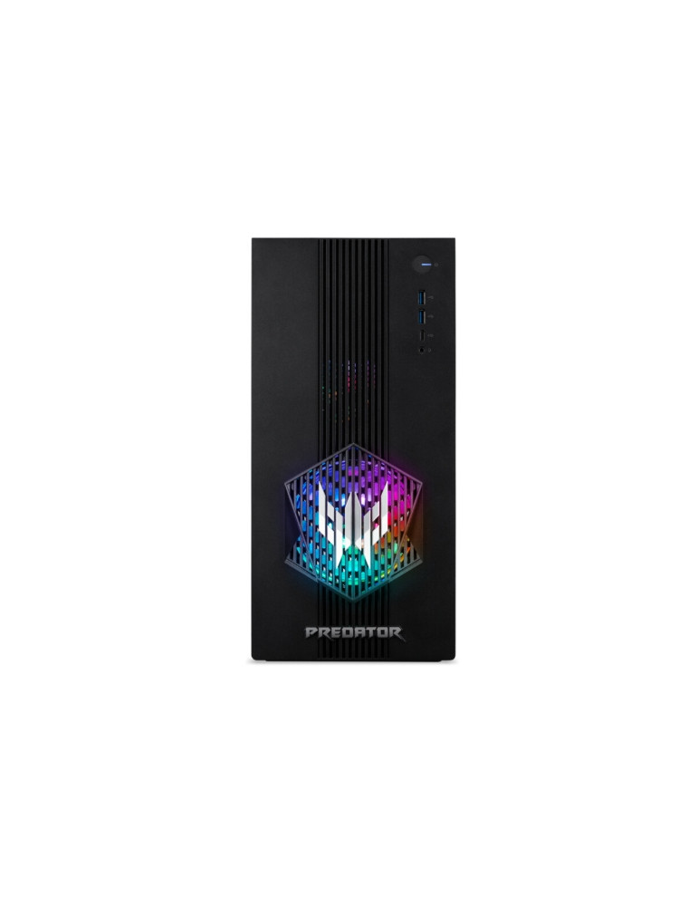 Геймърски компютър Acer Predator PO3-665, Intel Core Ultra 5 225F, RTX 5070 12GB, 32GB DDR5 5600MHz, 1TB SSD, No OS - DG.E4TEX.0