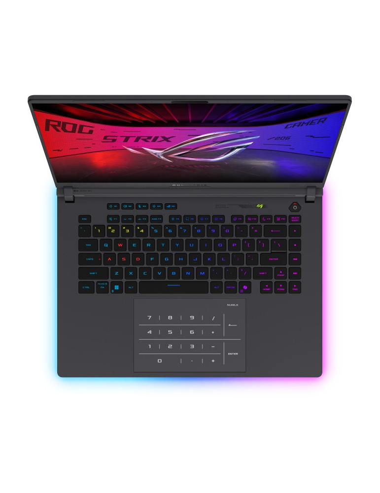 Лаптоп ASUS Strix G16 G615LP-S5054, 16.0" WQXGA 240Hz IPS, Intel Core Ultra 9 275HX, RTX 5070 8GB, 32GB DDR5, 1TB SSD, No OS - 9