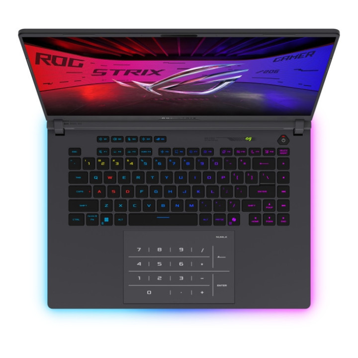 Лаптоп ASUS Strix G16 G615LP-S5054, 16.0" WQXGA 240Hz IPS, Intel Core Ultra 9 275HX, RTX 5070 8GB, 32GB DDR5, 1TB SSD, No OS - 9