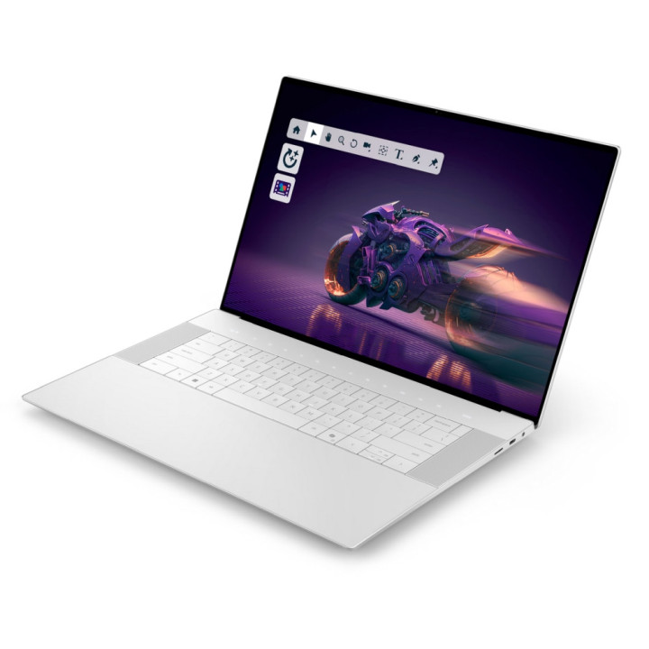 Лаптоп Dell 16 Premium DA16250, 16.3" 1920x1200 IPS 120Hz, Intel Core Ultra 7 255H, NVIDIA RTX 5060 8GB, 32GB LPDDR5X, 1TB SSD, 