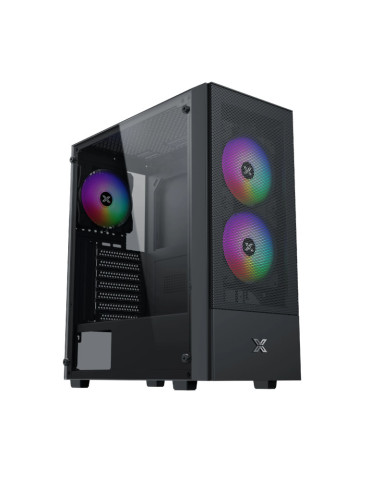 Геймърски компютър ION Hero II Air 3F с процесор AMD Ryzen 5 4500, видео карта Radeon RX580 8GB GDDR5, RAM памет 16GB(2x8GB) DDR4 3200MHz, SSD 512GB M.2 2280 PCIE