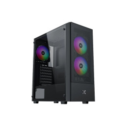 Геймърски компютър ION Hero II Air 3F с процесор Intel Core i3-12100F, видео карта Radeon RX580 8GB GDDR5, RAM памет 16GB(2x8GB) DDR4 3200MHz, SSD 512GB M.2 2280 PCIE