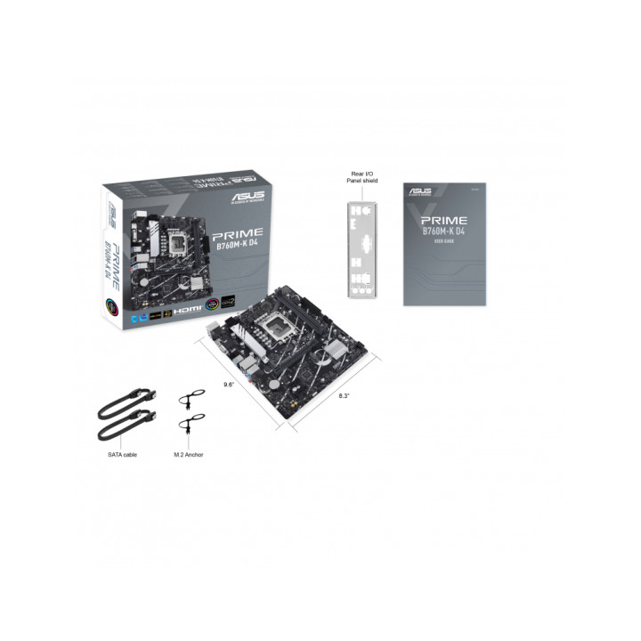 Геймърски компютър ION Hero II Air 3F с процесор Intel Core i3-12100F,
