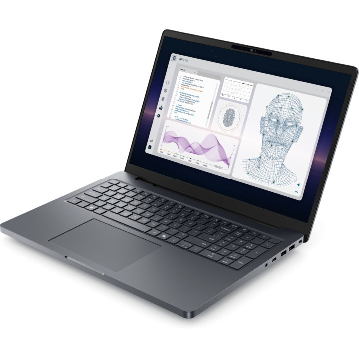 Лаптоп Dell Pro Max 16 Plus MB16250, 16.0" FHD+ 120Hz, Intel Core Ultra 9 285HX, NVIDIA RTX PRO 3000 12GB, 64GB DDR5 6400MT/s, 1