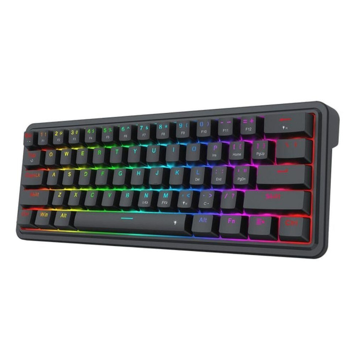 Механична геймърска клавиатура Redragon Ironguard K722-RGB, RGB осветление, Redragon Grey суичове - 6950376728166 - 4