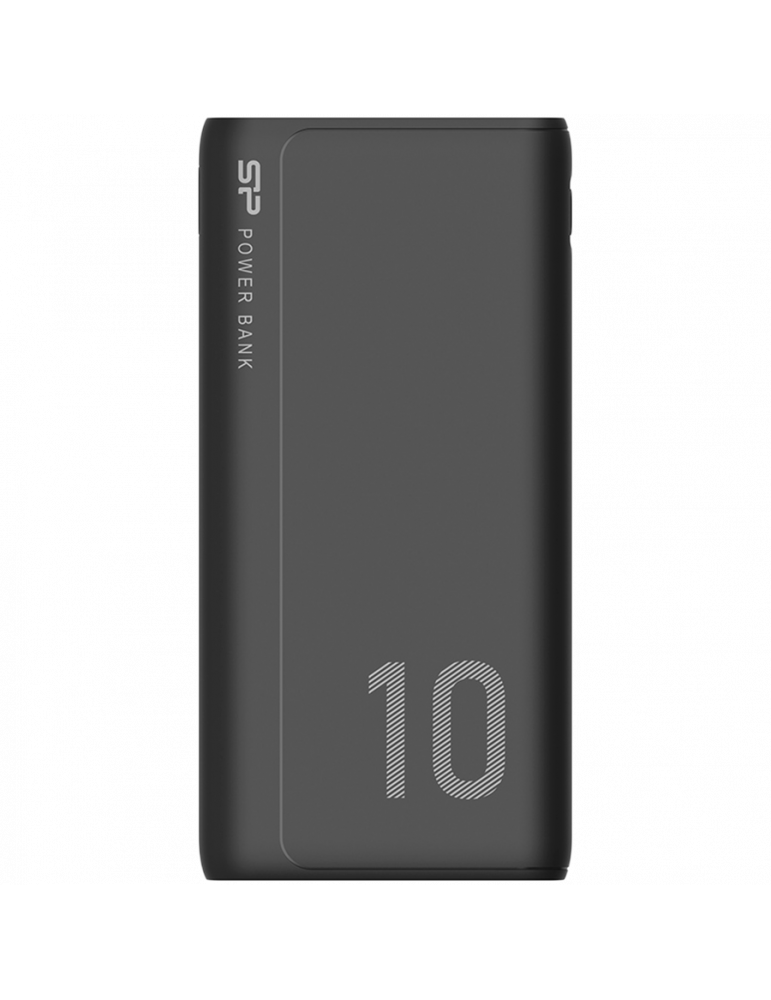 Външна батерия  Silicon Power GP15 10000mAh, Type-C*1, Micro-B*1, Type-A*2, Black - SP10KMAPBKGP150K