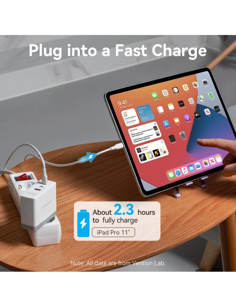 USB кабел Vention, Type-C to Type-C 1M 3A - TAXWF - 7