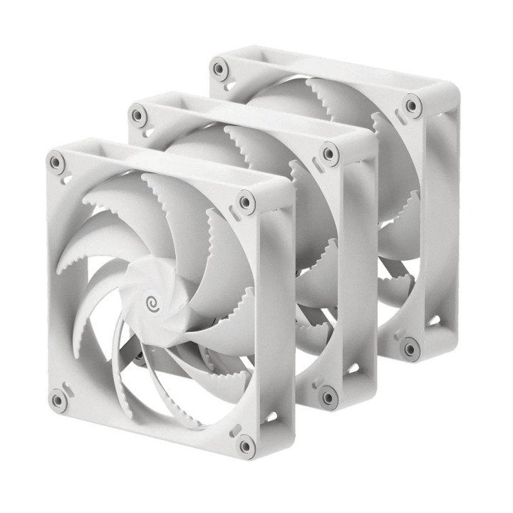 Комлект вентилатори за кутия HAVN H14 White, 3x 140mm PWM вентилатори, 1600 RPM, 144.72 m³/h - HVN-FS-H1430-01-TRI - 1