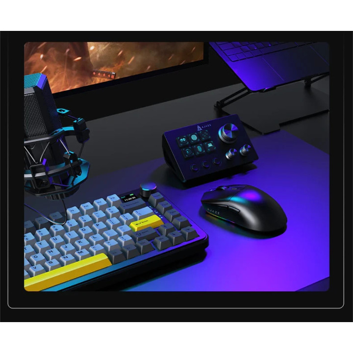 Стрийминг дек Ajazz AKP03E, Черен - 15