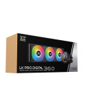 Водно охлаждане за процесор Xigmatek LK Pro 360 Digital, 360mm, 2.7" LCD дисплей, Меден блок, Addressable RGB - EN47404 - 10