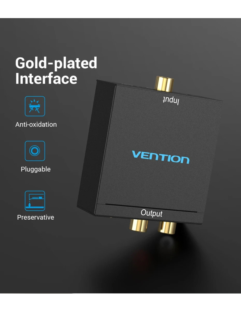 Аудио конвертор Vention BDFB0, Optical/Coaxial към RCA/3.5mm - BDFB0 - 11