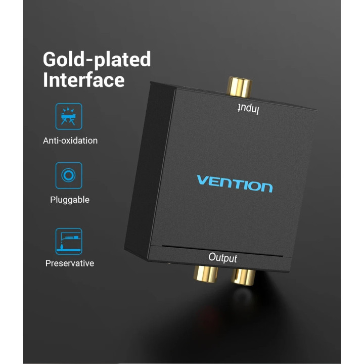 Аудио конвертор Vention BDFB0, Optical/Coaxial към RCA/3.5mm - BDFB0 - 11