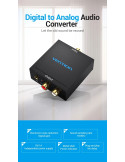 Аудио конвертор Vention BDFB0, Optical/Coaxial към RCA/3.5mm - BDFB0 - 12