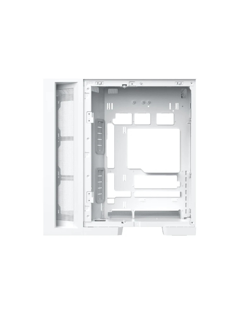 Кутия Xigmatek Aqua 7 Arctic, Middle Tower ATX, Бял, 8 ARGB вентилатора, USB-C, Tempered Glass - EN49033 - 8