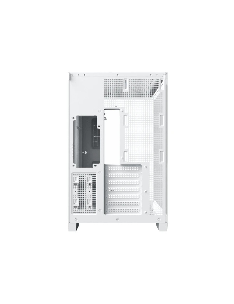 Кутия Xigmatek Aqua 7 Arctic, Middle Tower ATX, Бял, 8 ARGB вентилатора, USB-C, Tempered Glass - EN49033 - 9