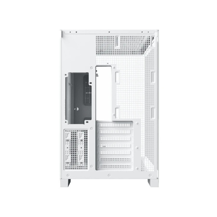 Кутия Xigmatek Aqua 7 Arctic, Middle Tower ATX, Бял, 8 ARGB вентилатора, USB-C, Tempered Glass - EN49033 - 9
