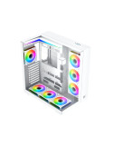 Кутия за компютър Xigmatek Aqua V Arctic H23A, Middle Tower ATX, 7 ARGB Вентилатора, Tempered Glass - EN49088 - 2