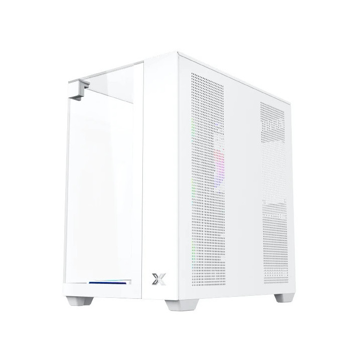 Кутия за компютър Xigmatek Aqua V Arctic H23A, Middle Tower ATX, 7 ARGB Вентилатора, Tempered Glass - EN49088 - 4