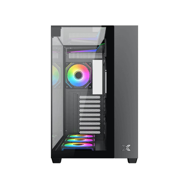 Кутия за компютър Xigmatek Aqua V H23A, Middle Tower ATX, 7 ARGB вентилатори, Tempered Glass - EN49071 - 3