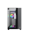 Кутия за компютър Xigmatek Aqua V H23A, Middle Tower ATX, 7 ARGB вентилатори, Tempered Glass - EN49071 - 3