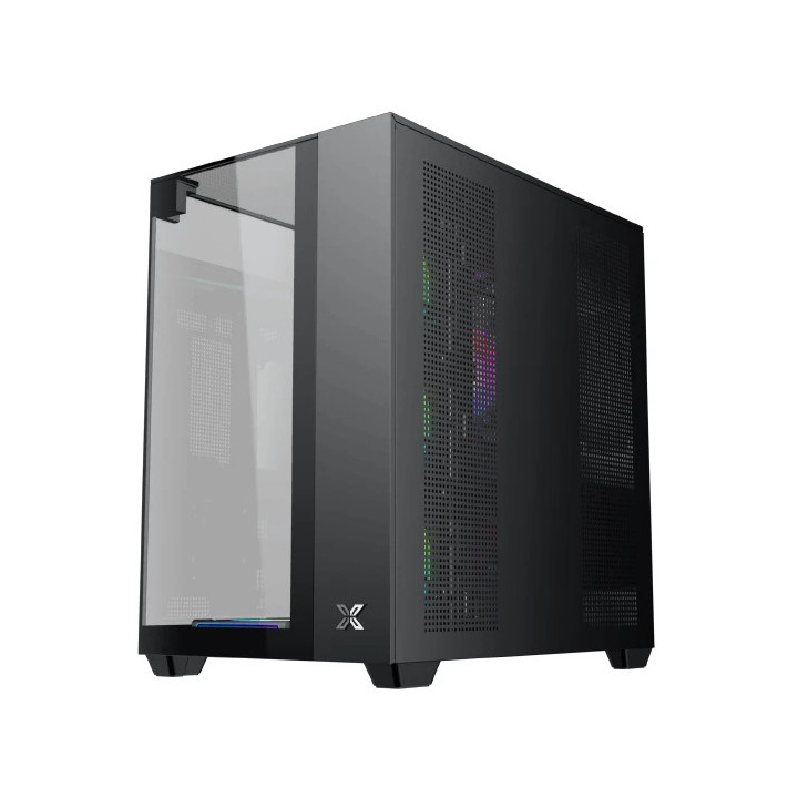 Кутия за компютър Xigmatek Aqua V H23A, Middle Tower ATX, 7 ARGB вентилатори, Tempered Glass - EN49071 - 4