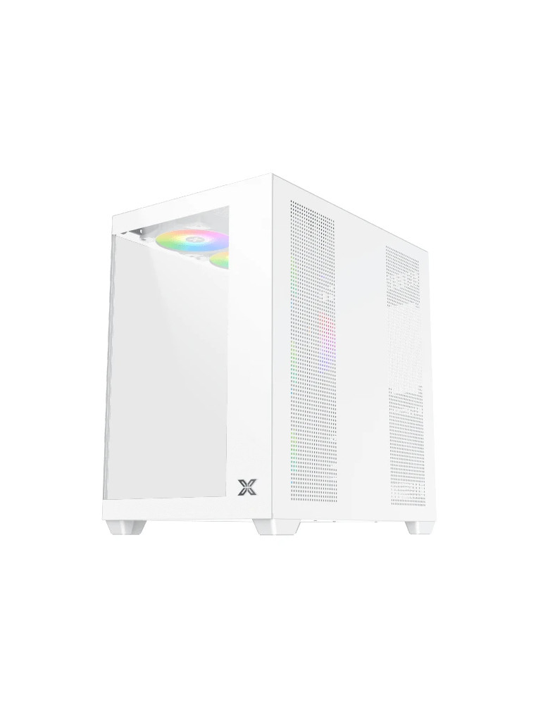 Кутия за компютър Xigmatek Aqua V Air Arctic H23A, Middle Tower ATX, 7x ARGB вентилатори, Tempered Glass - EN48777 - 5
