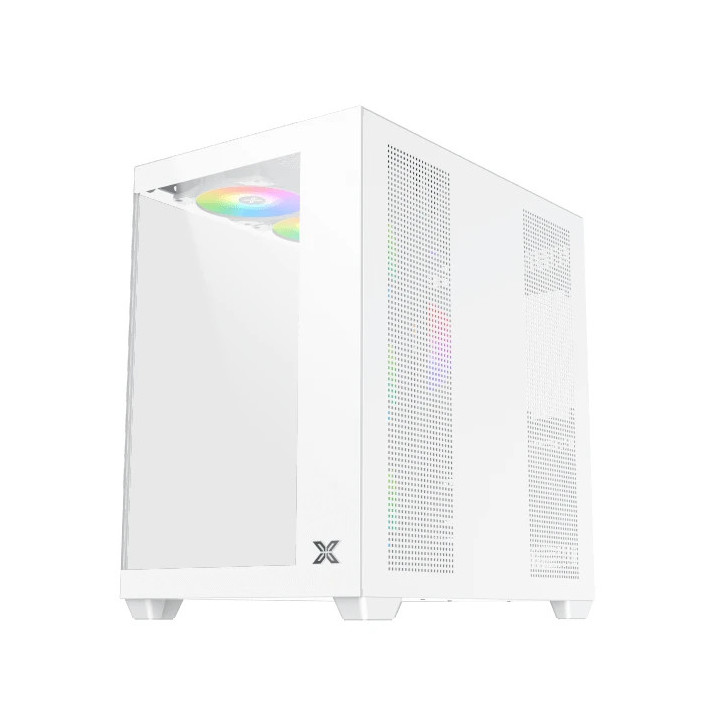 Кутия за компютър Xigmatek Aqua V Air Arctic H23A, Middle Tower ATX, 7x ARGB вентилатори, Tempered Glass - EN48777 - 5