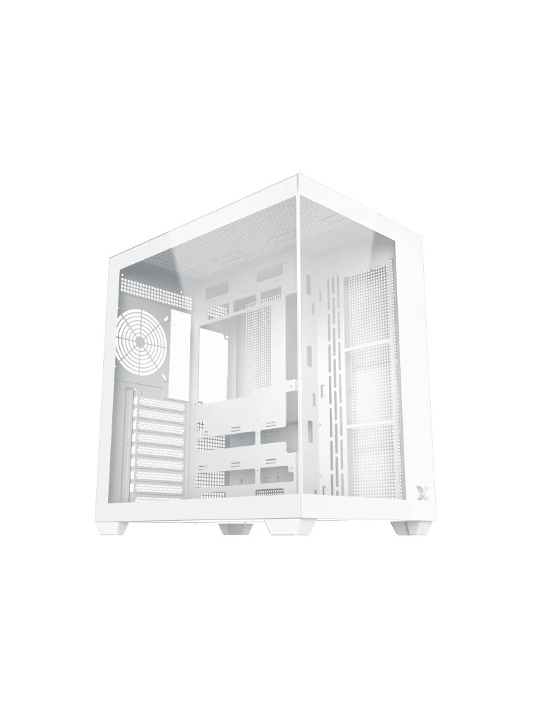 Кутия за компютър Xigmatek Aqua V Air Arctic H23A, Middle Tower ATX, 7x ARGB вентилатори, Tempered Glass - EN48777 - 7