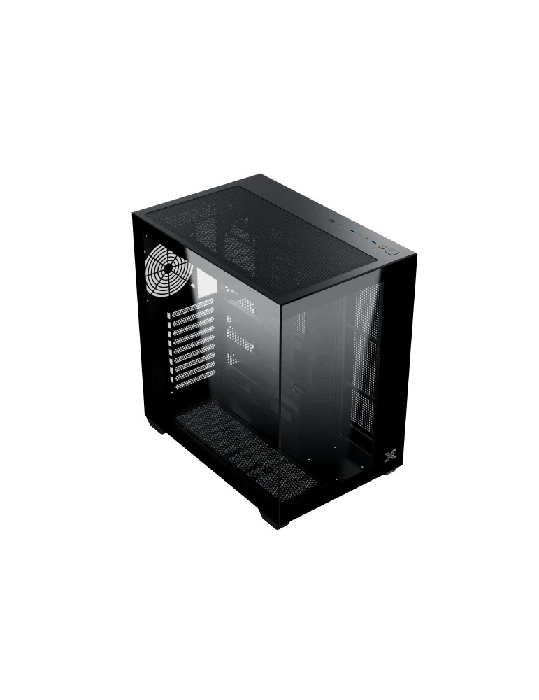 Кутия за компютър Xigmatek Aqua V Air H23A, Middle Tower ATX, 7 ARGB вентилатора, Tempered Glass - EN48760 - 7