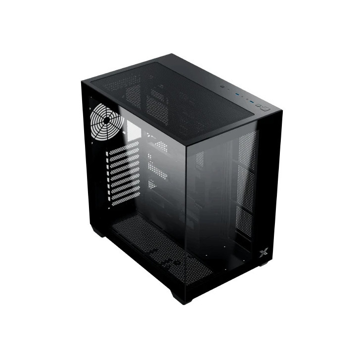 Кутия за компютър Xigmatek Aqua V Air H23A, Middle Tower ATX, 7 ARGB вентилатора, Tempered Glass - EN48760 - 7