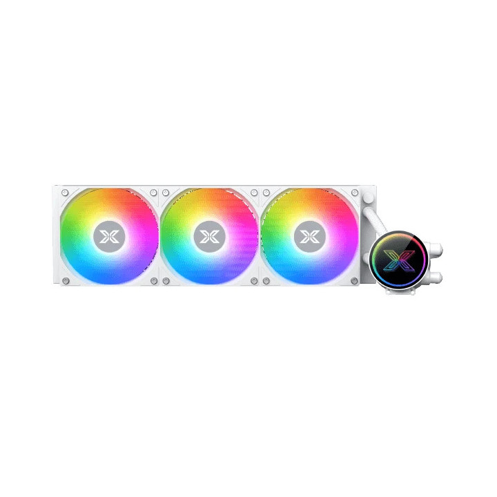 Водно охлаждане за процесор Xigmatek FENIX II 360 Arctic, 360mm, Addressable RGB - EN46582 - 1