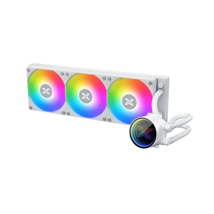 Водно охлаждане за процесор Xigmatek FENIX II 360 Arctic, 360mm, Addressable RGB - EN46582 - 2