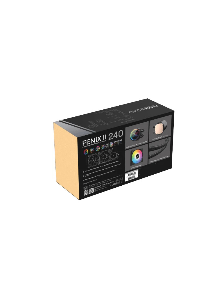 Водно охлаждане за процесор Xigmatek FENIX II 240, Addressable RGB - EN46599 - 11