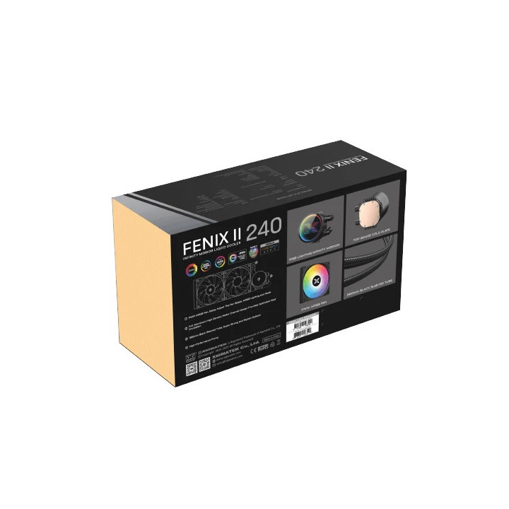Водно охлаждане за процесор Xigmatek FENIX II 240, Addressable RGB - EN46599 - 11