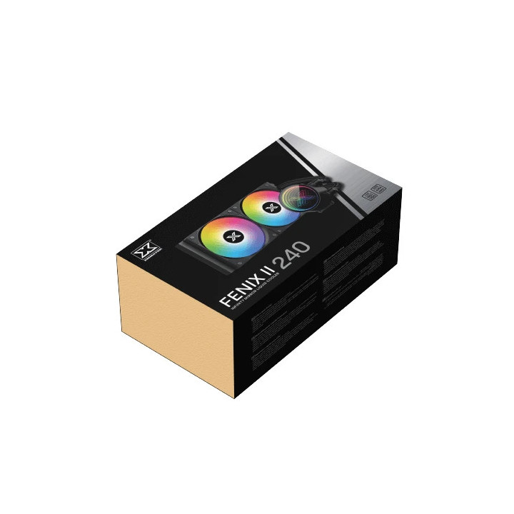 Водно охлаждане за процесор Xigmatek FENIX II 240, Addressable RGB - EN46599 - 12