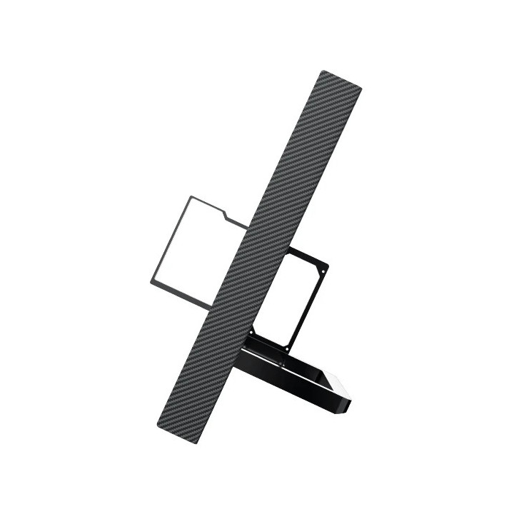 Кутия за компютър Xigmatek Carbonic, Middle Tower ATX, Carbon Fiber, 462x298x416mm - EN48746 - 3