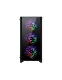Кутия за компютър Xigmatek NYX II, mATX Mini Tower, 4 RGB вентилатора, Tempered Glass - EN42225 - 2