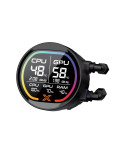 Водно охлаждане за процесор Xigmatek LK Pro 240 Digital, 2.7" LCD Display, 240mm - EN47428 - 5