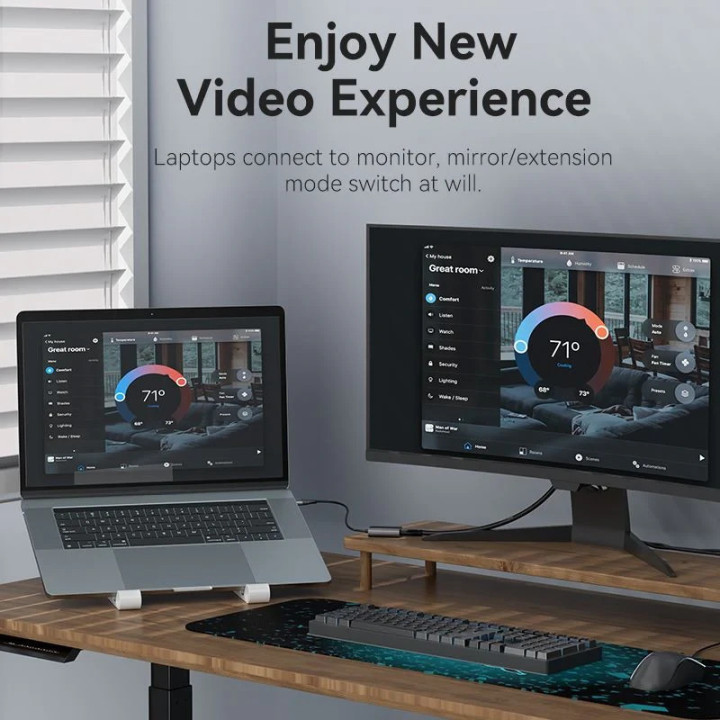Преходник Vention, USB-C/A към HDMI, 1080p@60Hz - ACYHB - 6