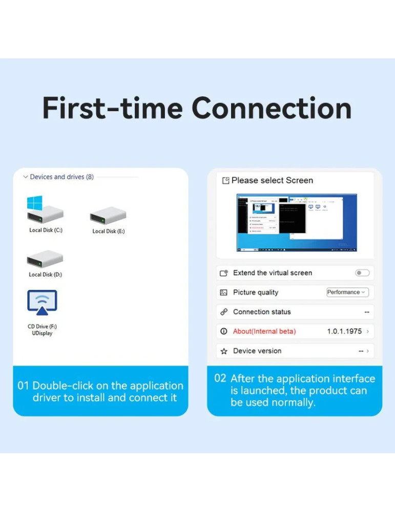 Преходник Vention, USB-C/A към HDMI, 1080p@60Hz - ACYHB - 12