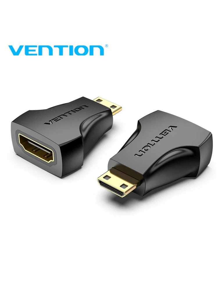 Преходник Vention Mini HDMI M/HDMI F, 4K 2160p 60Hz - AISB0 - 2