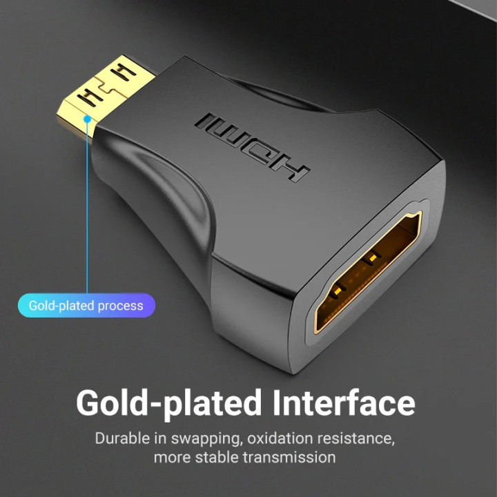 Преходник Vention Mini HDMI M/HDMI F, 4K 2160p 60Hz - AISB0 - 6