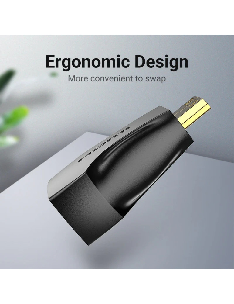 Преходник Vention Mini HDMI M/HDMI F, 4K 2160p 60Hz - AISB0 - 7