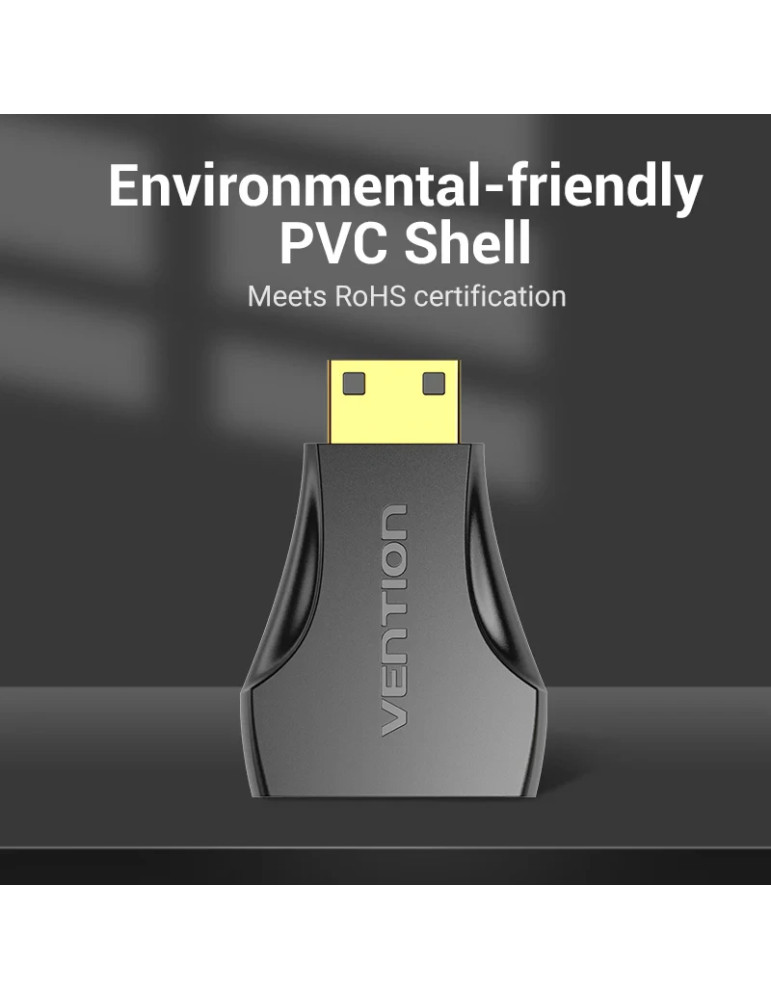 Преходник Vention Mini HDMI M/HDMI F, 4K 2160p 60Hz - AISB0 - 8