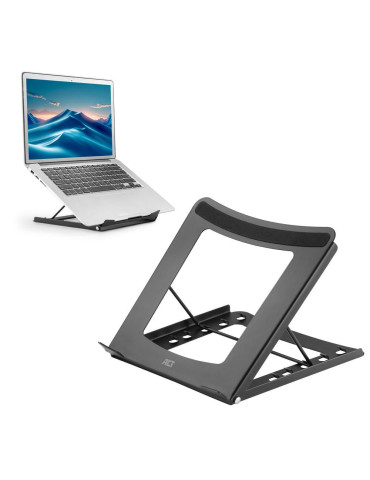 Сгъваема стойка за лаптоп ACT AC8145, 15.6", Черна - 1