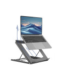 Сгъваема стойка за лаптоп ACT AC8145, 15.6", Черна - 5