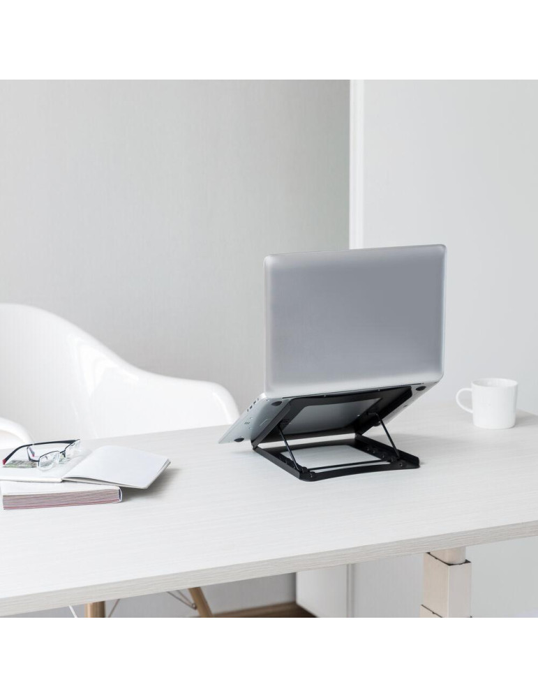 Сгъваема стойка за лаптоп ACT AC8145, 15.6", Черна - 8