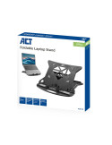 Стойка за лаптопи ACT AC8150, Алуминий и пластмаса, 7 позиции, 15.6", Черен - 14